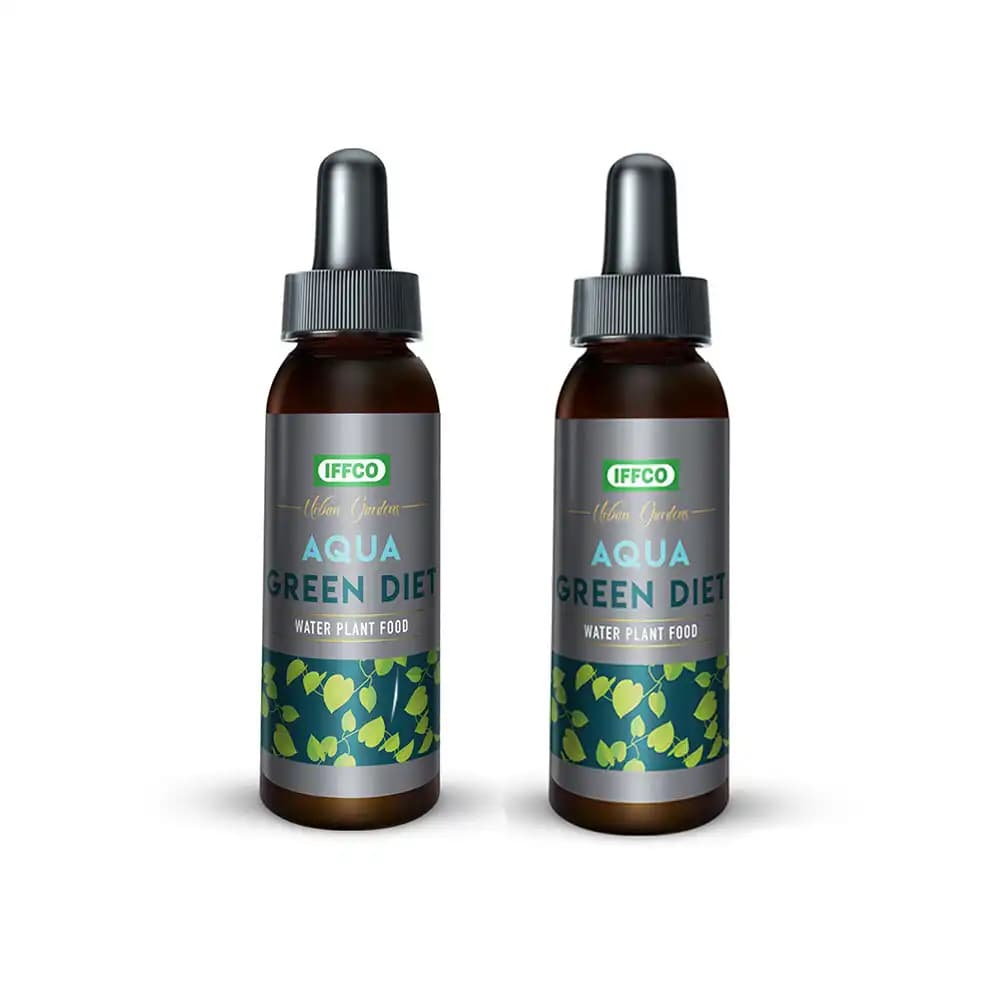 IFFCO Urban Garden Aqua Green Diet Liquid Fertilizer, For Water Plant Food, Boost Growth For Lucky Bamboo, Money Plant, Pothos, And More - Image 2