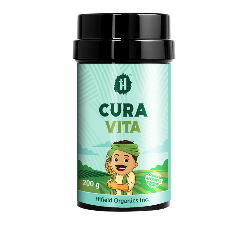 Hifield Cura Vita Bio-Stimulant Powder with Humic Amino Acids Vitamins - Image 1