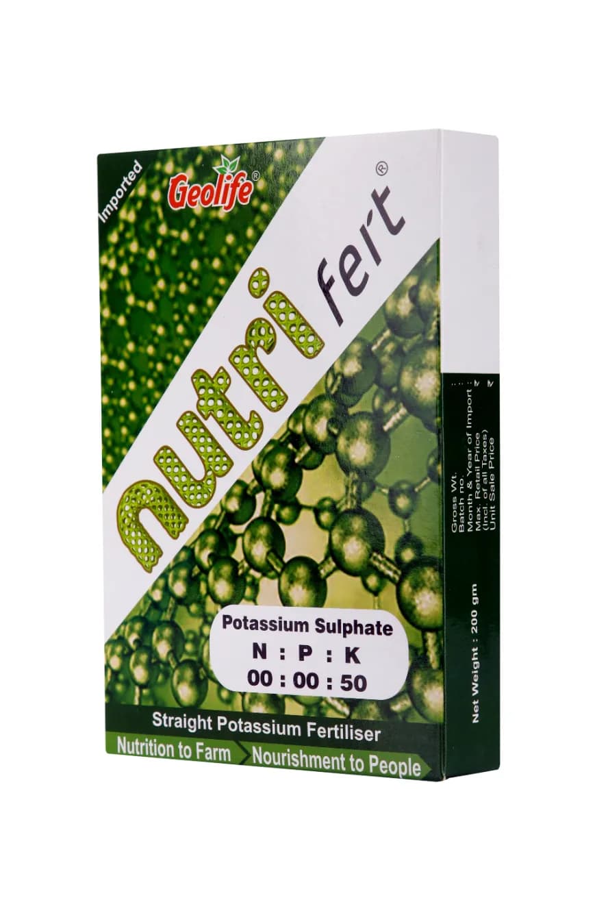 Geolife Nano Fert NPK 00:00:50 Water Soluble Fertilizer, Helps In Application Of Potassium Enriched Water Soluble Fertilizer Protein Production - Image 3