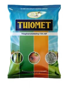Agriventure Thiomet Thiophanate Methyl 70% WP Fungicide, Broad Spectrum Preventive Curative And Systemic Fungicide With Systemic Action 1