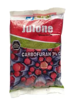 Julone Carbofuran 3% CG Insecticide, To Control Shoot fly of Bajra, Brown Plant Hopper, Gall Midge, Green Leaf Hopper, Hispa, Stem Borer and Nematode 1