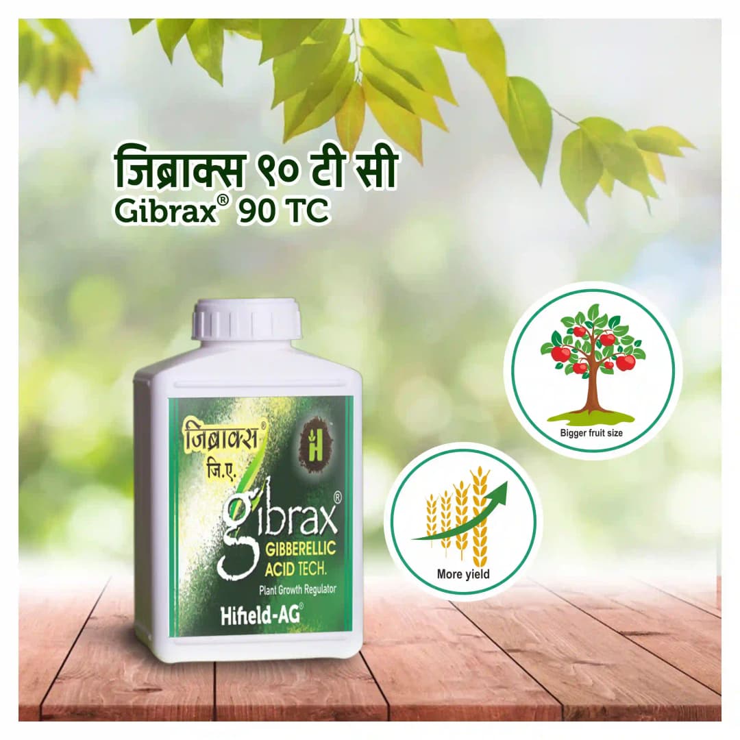 Hifield Ag Gibrax 90 TC Gibberellic Acid 90% Tech Plant Growth Regulator , Helps In Increasing The Yield Quantity - Image 2