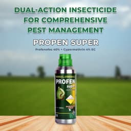 Propen Super - Profenofos 40% + Cypermethrin 4% EC Insecticide For Bollworm complex, Thrips, Aphids, Jassids, Whiteflies 2