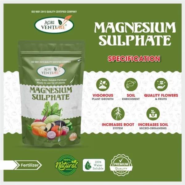 Agriventure Magnesium Sulphate Fertilizer - 100% Water Soluble - Image 7