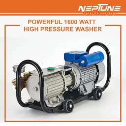 Neptune PW-280 Electric Portable High Pressure Washer, 1600W, Piston Pump, Flow Rate 10L-Min, Ideal For Washing And Cleaning Purpose 8