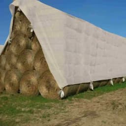 Tuffpaulin Hay Covers, Heavy Duty Material, Weather Resistant, Multi Purpose Usage 7