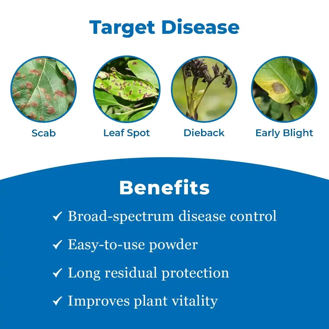 Bayer Antracol Propineb 70% WP, A Contact, Systemic Fungicide with Broad-Spectrum Activity - Image 3