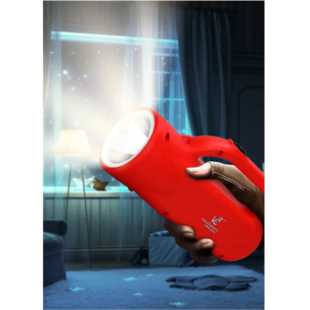 Villconnect Rechargeable Kissan Torch, 4500mAh Battery, Lightweight And Portable Design - Image 3