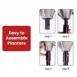 Balwaan PT-8 Single Spiral Earth Auger Planter, 8 Inch Width, Heavy Duty, Durable And Rust Resistant 5