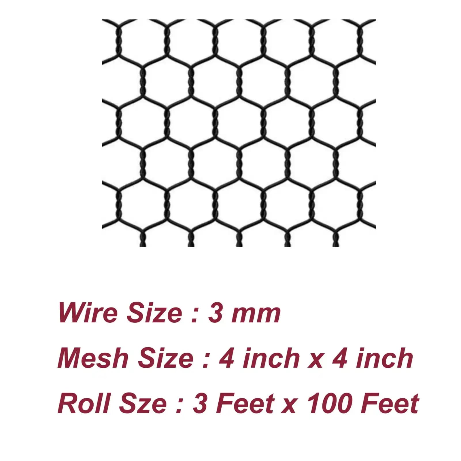 Radhe Agri 3mm PET Crop Support Net 3x100 Ft - Image 2