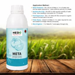 HEDO Meta (Metarhizium Anisopliae) Liquid Bio Pesticide For Agriculture, Garden & All Crops To Control Beetles, Weevils, White Grubs, Aphids & Thrips 4