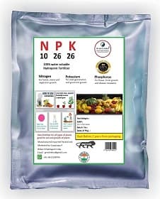 Greatindos Premium Quality GRADE A NPK 10:26:26 Hydroponic Fertilizer, Best For Root Growth.
