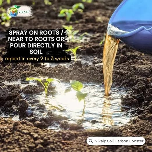 विकल्प सॉइल कार्बन बूस्टर, ह्यूमिक ऐसिड तरल मिट्टी उर्वरक, 10% ह्यूमिक ऐसिड, 5% अमिनो ऐसिड, 3% सीवेड अर्क और 1% पौध अर्क - Image 10