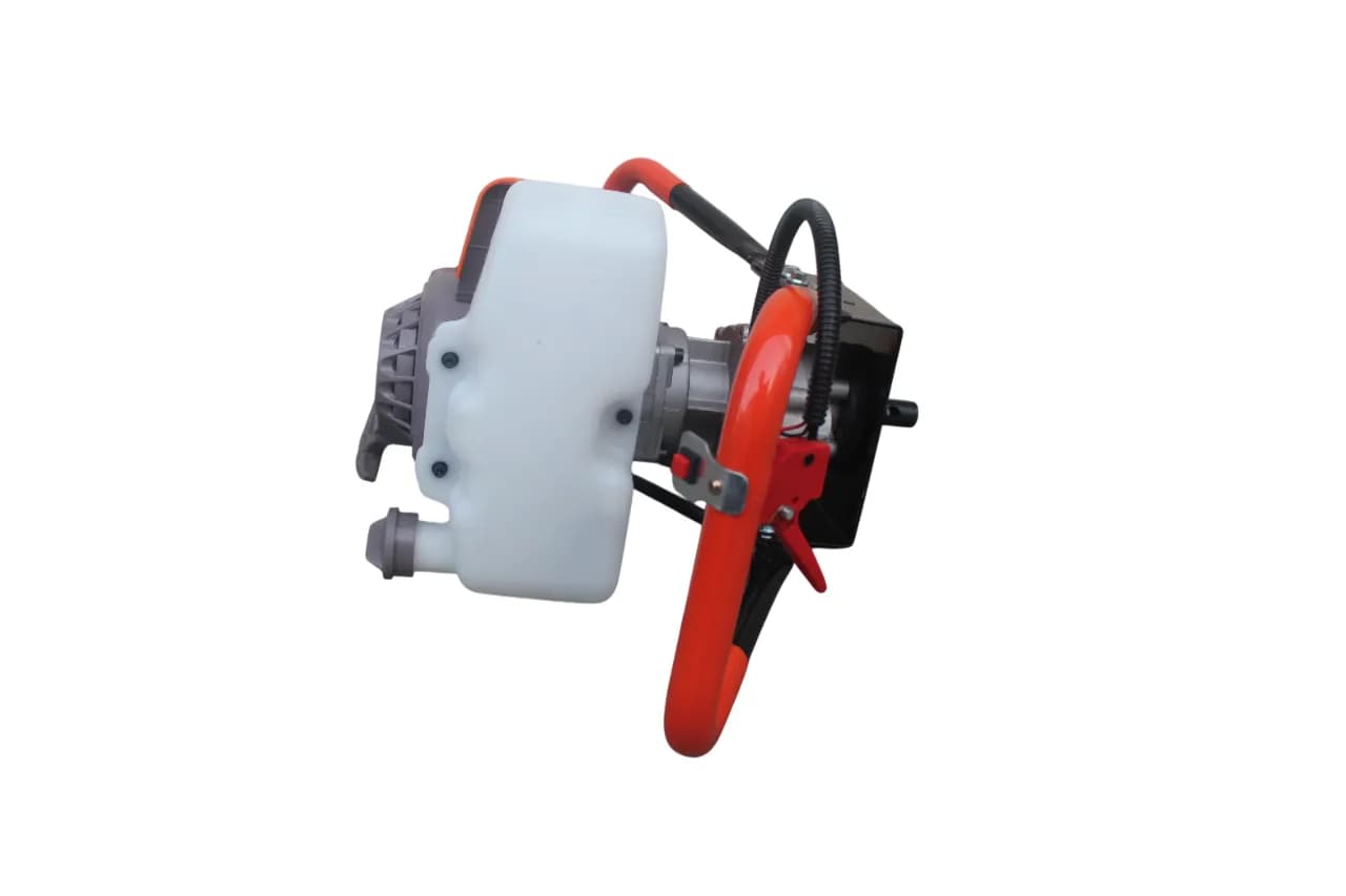 Double Wolf 68CC 2 Stroke (Single Handle) Petrol Earth Auger, Designed For Various Ground Drilling Applications. - Image 4