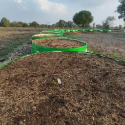 Greeno Biotech Round Vermi Compost Bed, 450 GSM, Durable, & Self Standing, Ideal For Farms, Gardens And Organic Waste Management 4