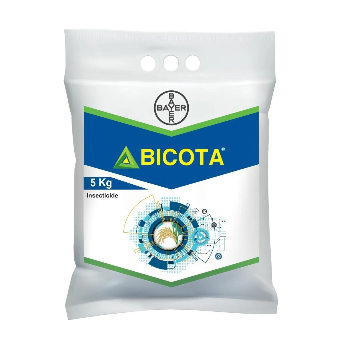 Bayer BICOTA Tetraniliprole 0.4% + Fipronil 0.6% GR Insecticide, Long Lasting Control Of Stem Borers In Paddy Crop