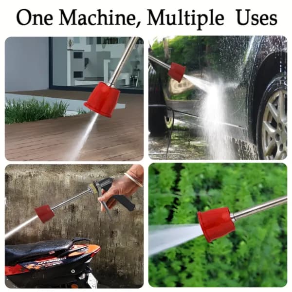 OEM Portable Double Motor Battery Sprayer 12V x 14A Battery, Special Gun & 10 Mtr Pressure Pipe, Ideal For Gardening, Pesticide Application (TP01) - Image 5