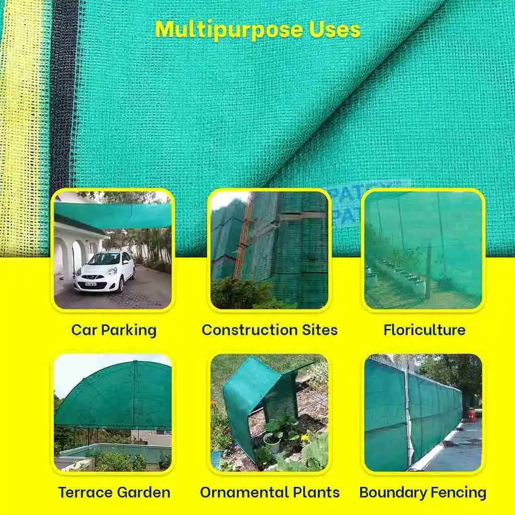 Mipatex Garden Shade Net 90% UV Stabilized Sun Protected Green House, Protect Flowers and Plants Green, Multi-Purpose Long Lasting Material - Image 13