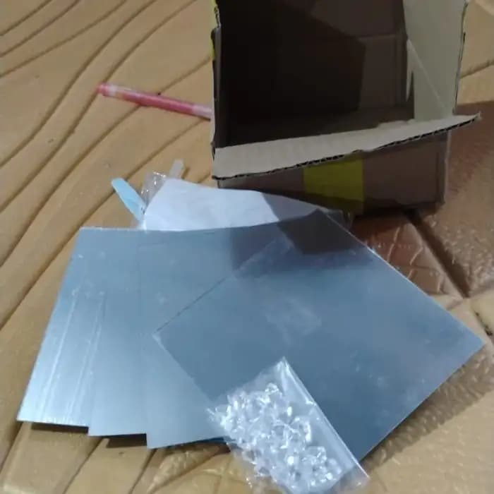 Cube Tulip Night Lamp, LED Decorative Mirror Flower Table Light For Bedroom - Image 10