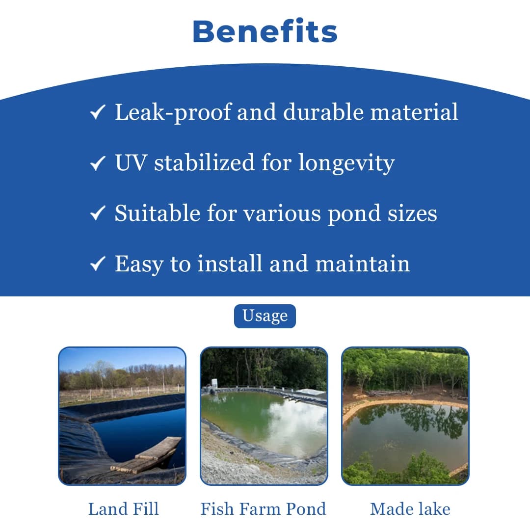 300 Micron Plastic Sheet (Pond Liner) - Image 4