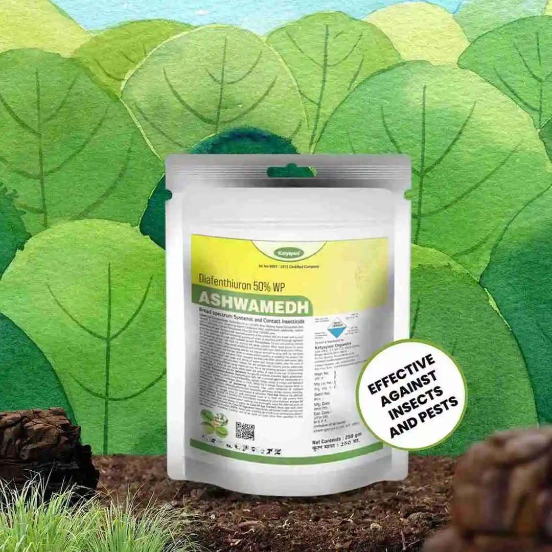Katyayani Ashwamedh Diafenthiuron 50% WP New Generation Pro Insecticide For Plants and Garden - Broad Spectrum Powerful Control for All Sucking Pest - Image 2