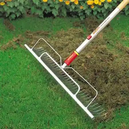 Wolf Garten Lawn Rakes (UH-M 60), Multi Star Long Span Rake without Handle, Garden Tool - Image 3