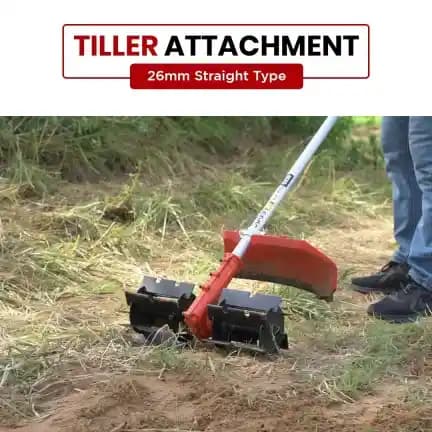 Balwaan BTA-26 (Straight) Tiller Attachment For Brush Cutter, Back Pack Brush Cutter Useful for Removing Unwanted Weeds - Image 4