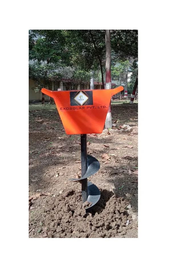 Exosolar Battery Operated Earth Auger, Lithium Ion Battery, Perfect For Farmers, Gardeners, And Landscapers. - Image 3