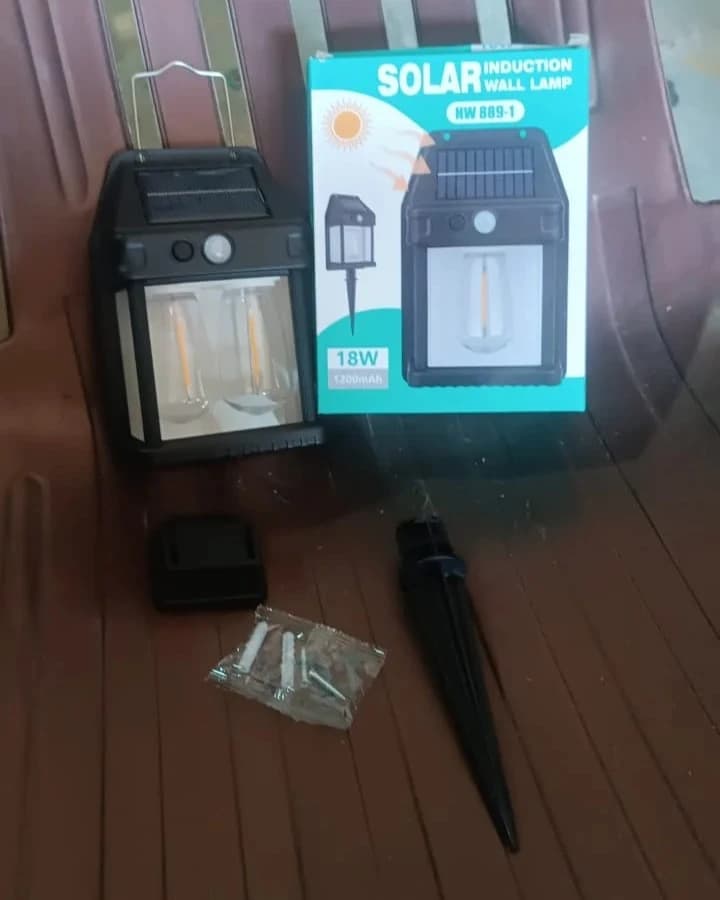 Solar Induction Wall Lamp With 2 Modes & Motion Sensor, Waterproof Design And Dusk-To-Dawn Auto Operation For Outdoors - Image 6