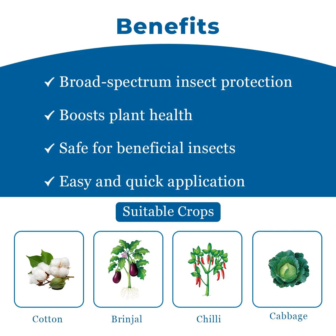 Adama Agas Diafenthiuron 50% WP Insecticides, It is Selective to Beneficial Insects & Predatory Mites. - Image 4
