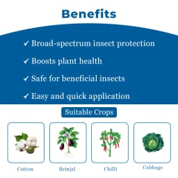Adama Agas Diafenthiuron 50% WP Insecticides, It is Selective to Beneficial Insects & Predatory Mites. 4