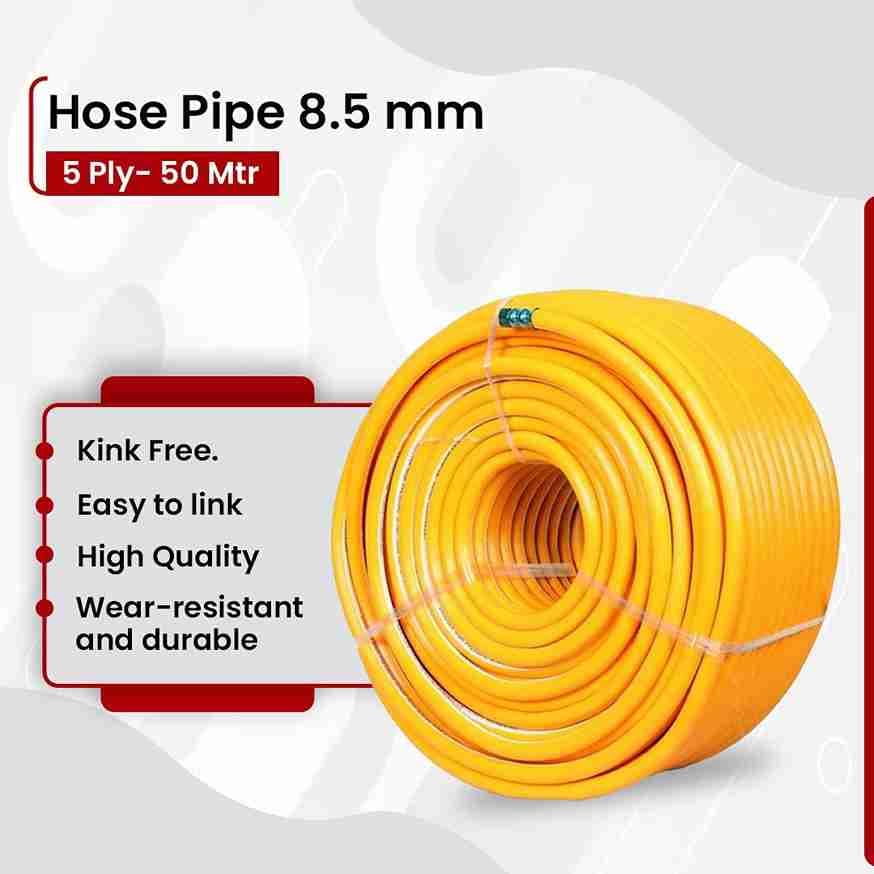 Balwaan Hose Pipe 8.5mm, 3 Ply Heavy Duty And High Pressure Pipe, Multiple Use For Spraying In Garden, Agriculture, Commercial and Construction Works - Image 7