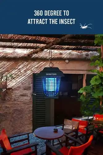 GL2A Indoor and Outdoor Use INSECT TRAP, Electronic Insect Killer, Pollution-Free and Harmless - Image 1