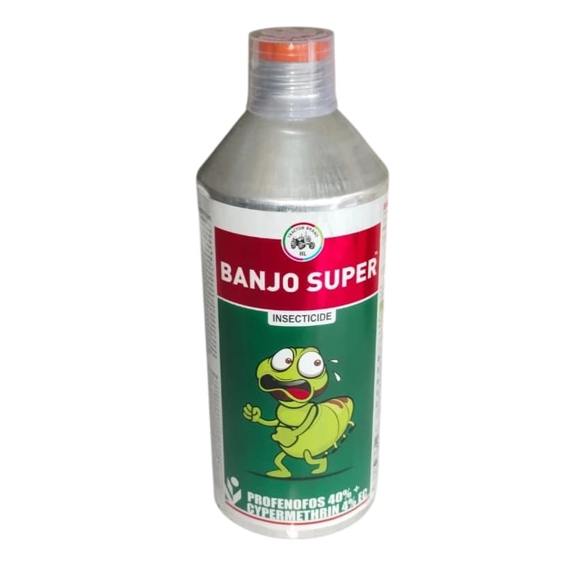 IIL Banjo Super Profenofos 40% + Cypermethrin 4% EC Insecticide, Broad-Spectrum, Effective Pest Control In Crops - Image 1