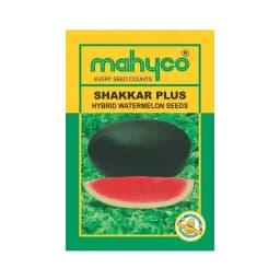 Mahyco Water Melon Seeds Hybrid Shakkar Plus, Very Sweet, Ice Box Segment Fruits 1
