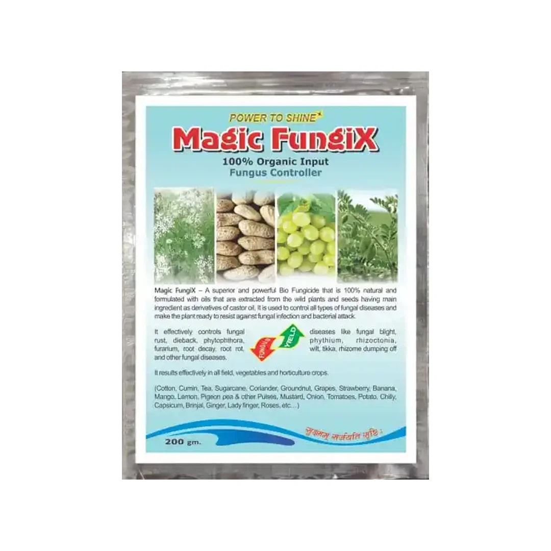 Magic FungiX For Fungal disease with 100% Natural Broad Spectrum Bio Fungicide, Fungal Disease Controller And Yield Enhancer