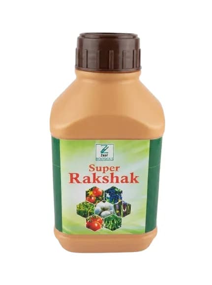 Zeal Biological Rakshak Crop Protector Larvicide, Enhances Plant Immunity & Prevents Diseases Such As Stem Rot, Root Rot, Etc - Image 1