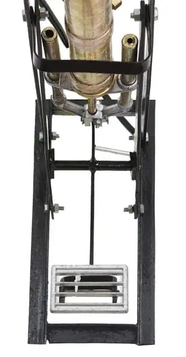 नेपच्यून फुट स्प्रेयर, प्लास्टिक पोर्टेबल स्प्रेयर बड़े आम के पेड़ों के लिए, ऊंचे पेड़ों और लंबी दूरी पर छिड़काव के लिए प्रभावी (ब्लैक) - Image 2