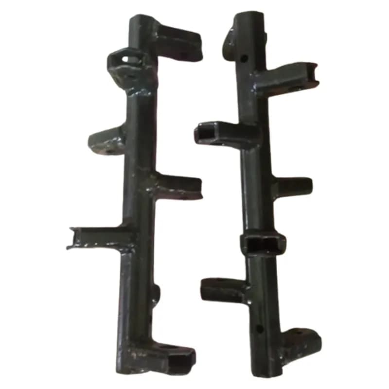 AJ Kisan Heavy Duty 2 Pcs of 3 Feet Deep Tilling Center Rotary Shaft (9 Blades Each) For 5 To 12 HP Diesel Power Tiller - Image 1