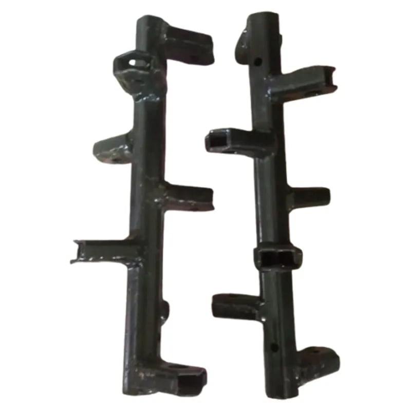 AJ Kisan Heavy Duty 2 Pcs of 3 Feet Deep Tilling Center Rotary Shaft (9 Blades Each) For 5 To 12 HP Diesel Power Tiller
