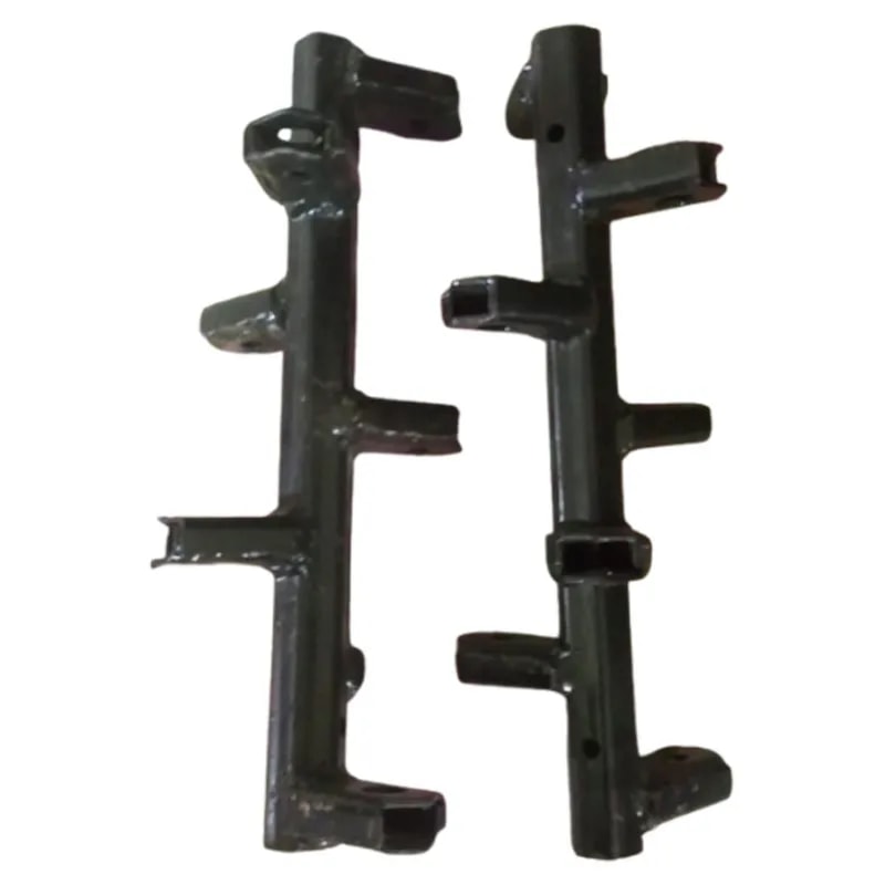 AJ Kisan Heavy Duty 2 Pcs of 3 Feet Deep Tilling Center Rotary Shaft (9 Blades Each) For 5 To 12 HP Diesel Power Tiller