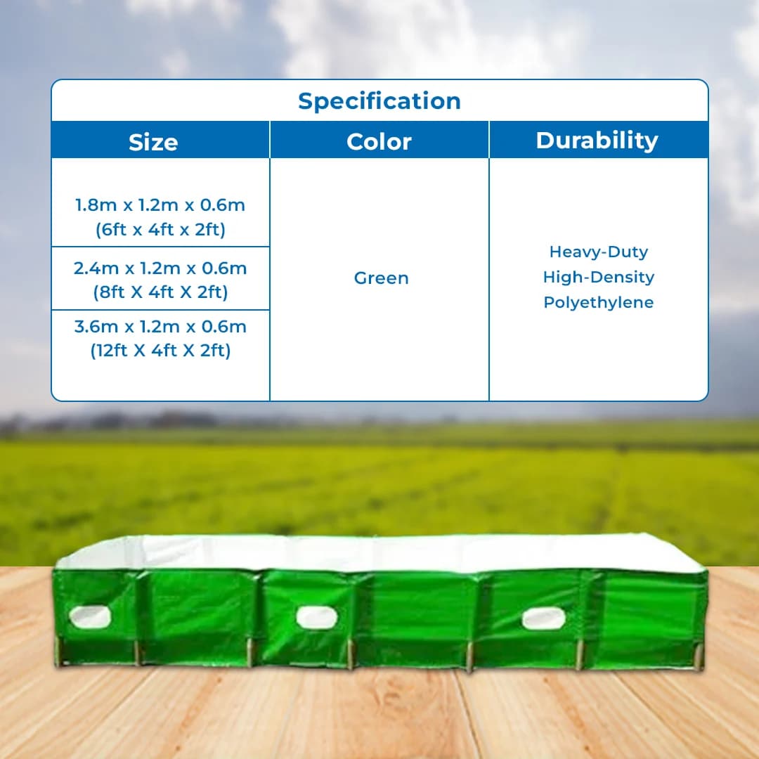 Real Trust HDPE Agro Vermi Compost Bed Heavy And UV Stabilized Material, Long Lasting Material - Image 5