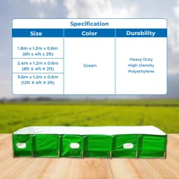 Real Trust HDPE Agro Vermi Compost Bed Heavy And UV Stabilized Material, Long Lasting Material 5