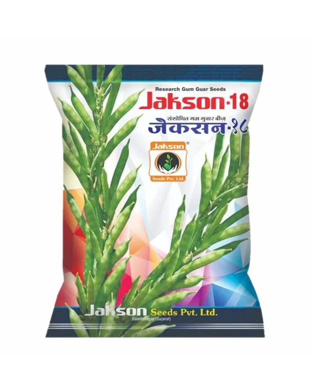 JAKSON 18 Cluster Bean Seeds, Gum Guvar