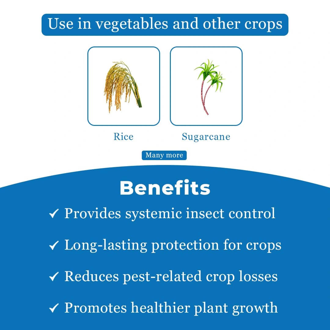 FMC Ferterra Chlorantraniliprole 0.4% ww GR Insecticide, Effective For Borer Control In Rice And Sugarcane Crops. - Image 4