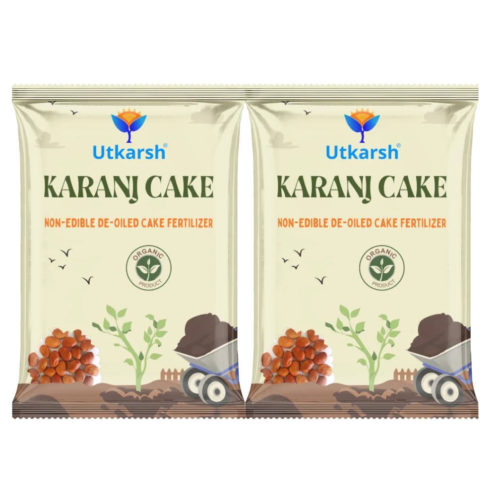 Utkarsh Karanj Cake Organic Fertilizer, Natural Soil Amendment And Improves Crops Immunity - Image 3
