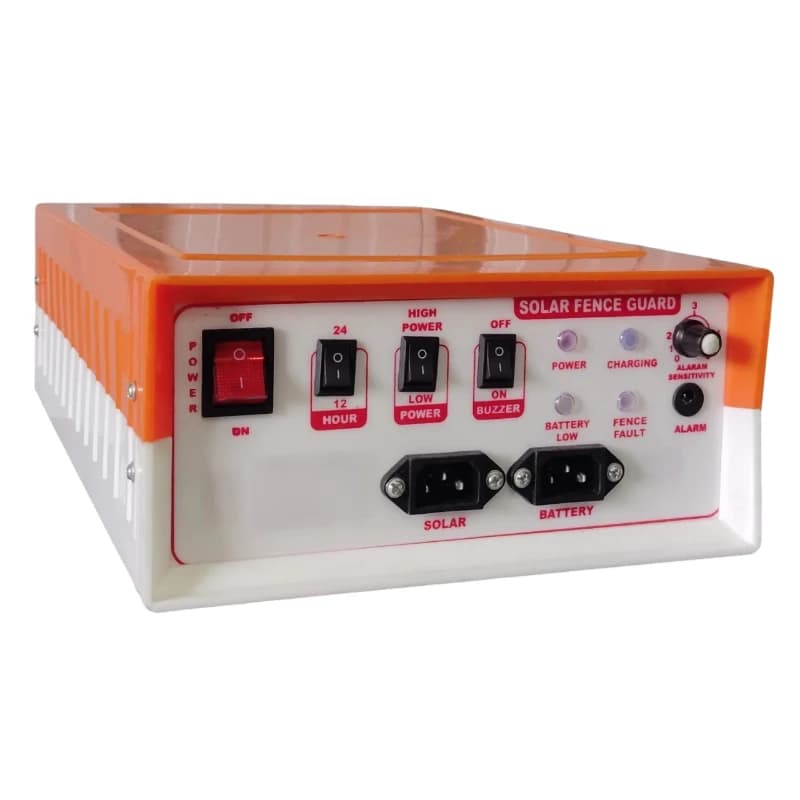 Urja 12 KV Solar Zhatka Machine Combo Set For 30 Acre, Includes Battery 12V x 14Ah, Earthing Set And 30 Watt Solar Panel - Image 2