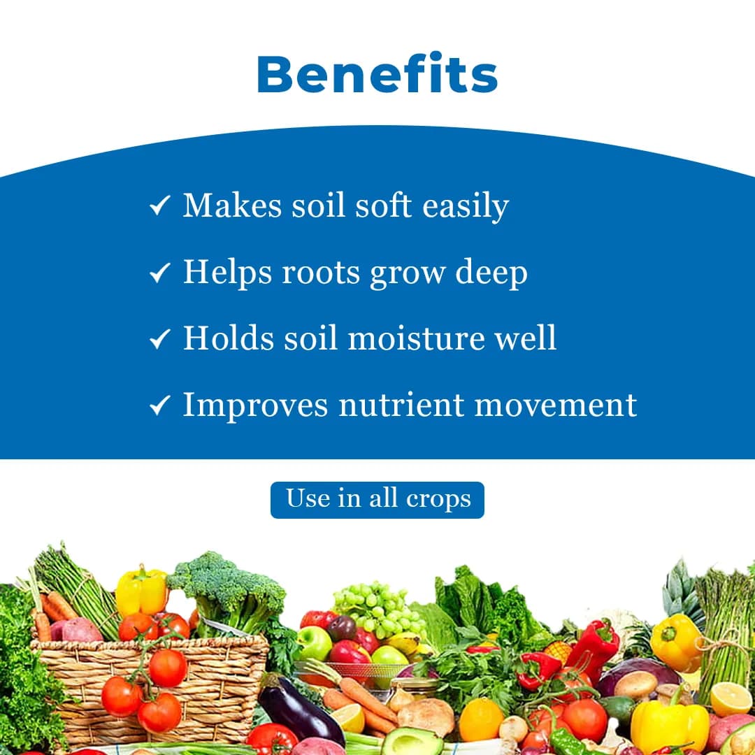 GACIL Super Potassium Humate Organic Concentrated Liquid Fertilizer Natural Growth Promoter, 40% Humic Acid - Image 4