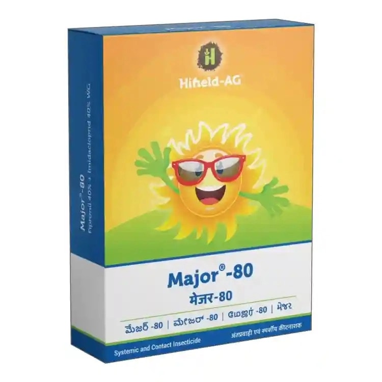 Hifield Ag Major-80 Fipronil 40% + Imidacloprid 40% Contact and Systemic Insecticide