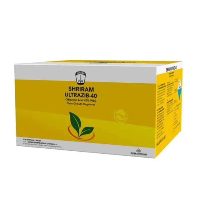 Shriram Ultrazib Gibberellic Acid 40% WSG Biostimulant, Seed & Foliar Application in Field & Horticulture Crops - Image 1